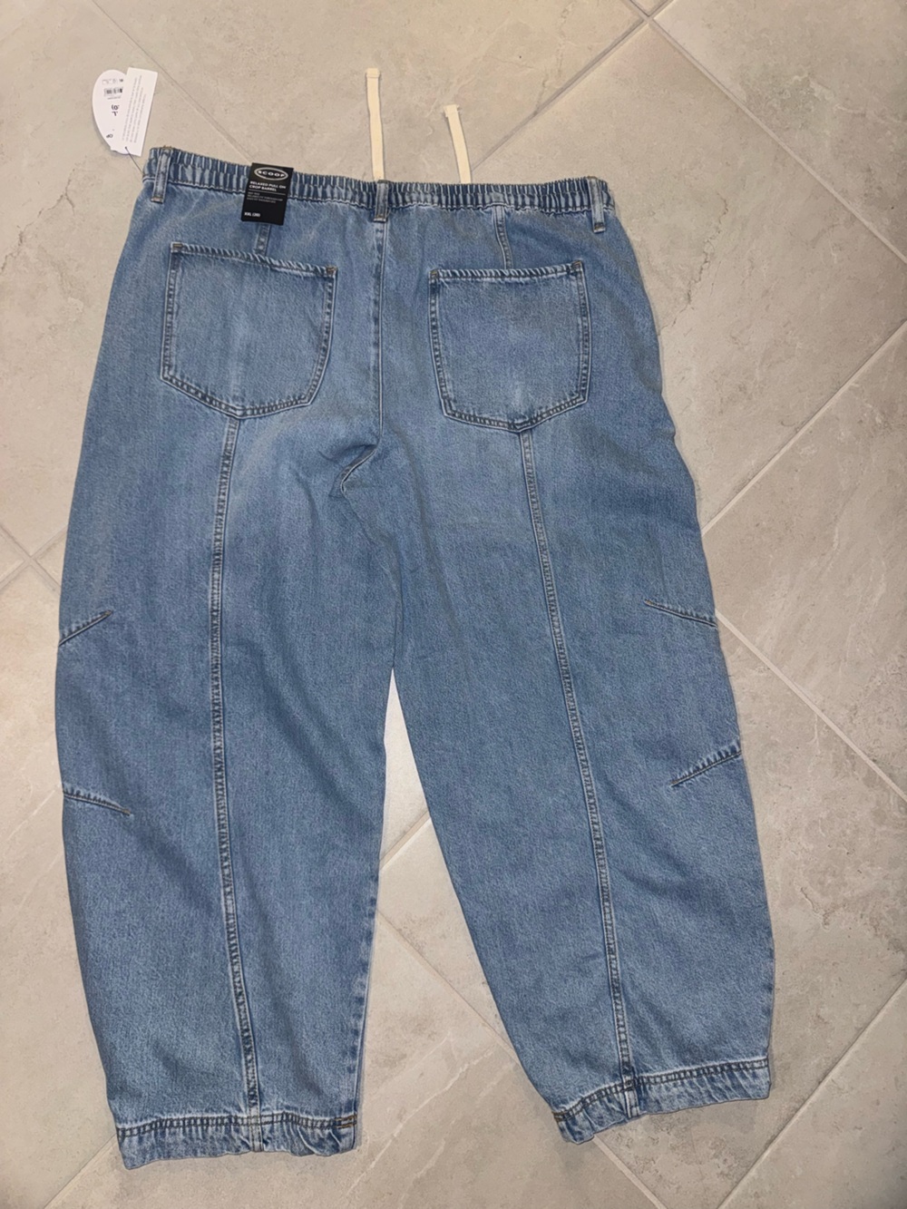 Scoop Pull-On Cropped Barrel Pants - Picture 9 of 12